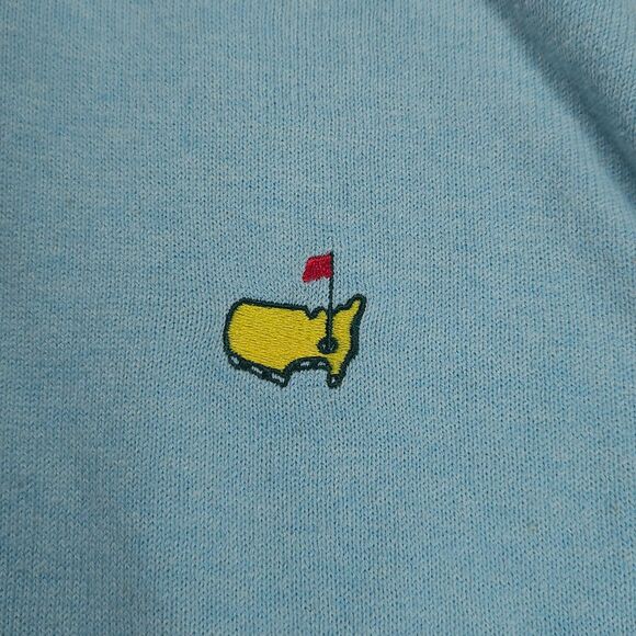 Light Blue Zip-Up Sweater - Picture 2 of 10